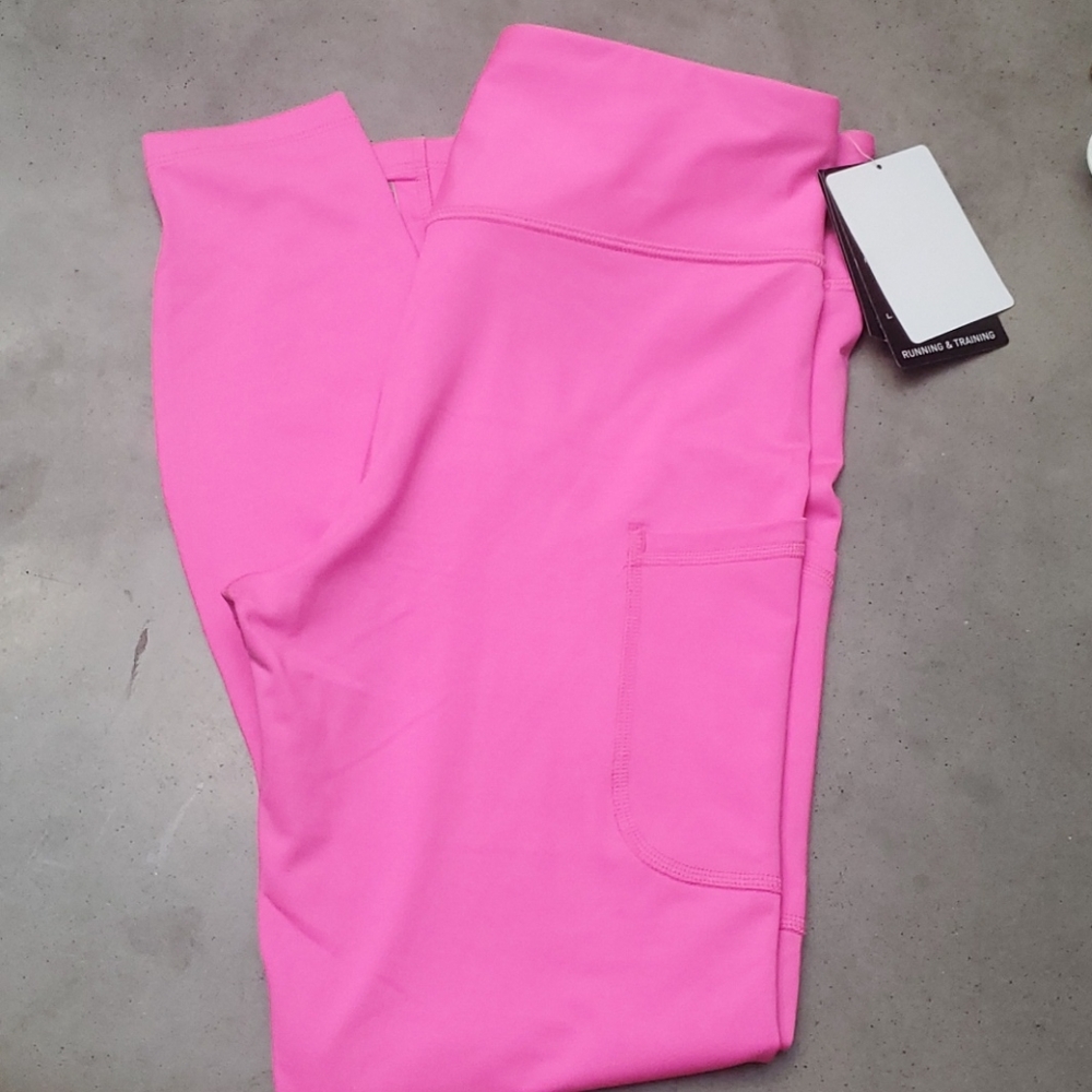 NWT Hot pink puma leggings 7/8 length